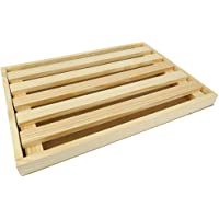 Los mejores  - Tabla Para Cortar Pan Con Recogemigas- Tabla cortadora de Pan- Tabla Para Cortar Pan Con Rejilla Extraíble Para…